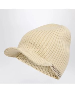 Adidas by Wales Bonner Cream Wool Visor Cap - Natural