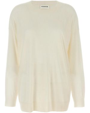 P.A.R.O.S.H. P.A.R.O.S.H. Crew-Neck Sweater - White