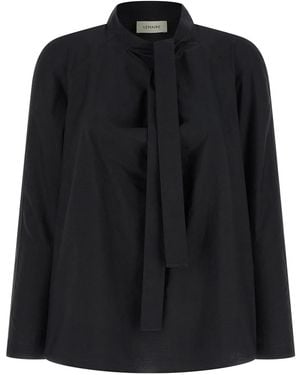 Lemaire 'Ascot' Blouse - Black