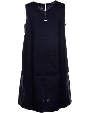 Barbour Mini Sleeveless Dress - Blue