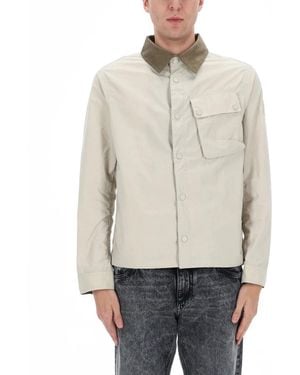 Belstaff Ground Jacket With Velvet Collar - Natural