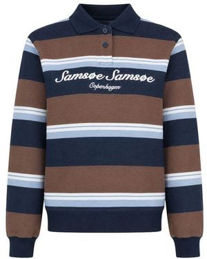 Samsøe & Samsøe Sadory Ls 15885 Polo - Blue