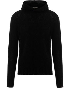 Ma'ry'ya Hooded Jumper - Black