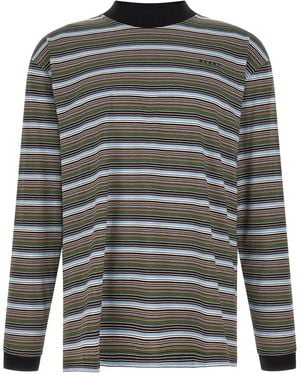 Marni Striped T-Shirt - Grey