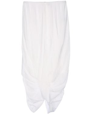TOTEME Cocoon Skirt - White