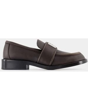 Acne Studios Bargot Sludge Moccasins - Black