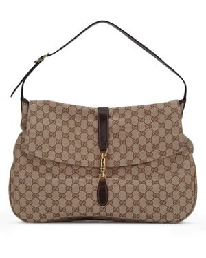 Gucci Jackie Flap - Brown