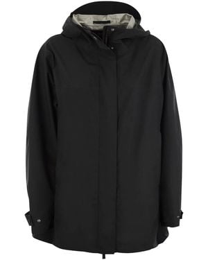 Herno Laminar Parka With Hood - Black