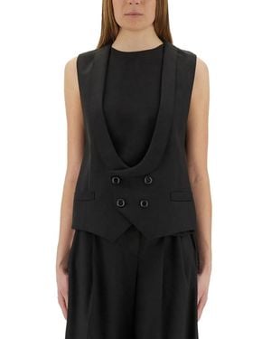 Moschino Virgin Wool Vest - Black