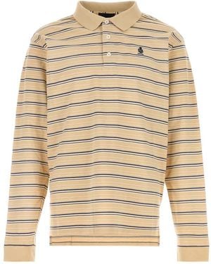 Prada Shirt Collar Polo - Natural