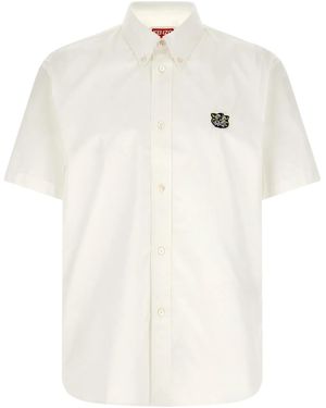 KENZO 'Wild Tiger Crest' Shirt - White