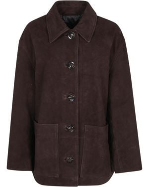 Soeur "Vincenzo" Leather Jacket - Brown