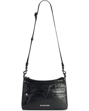 Balenciaga Explorer Duffle Mini Crossbody Bag - White