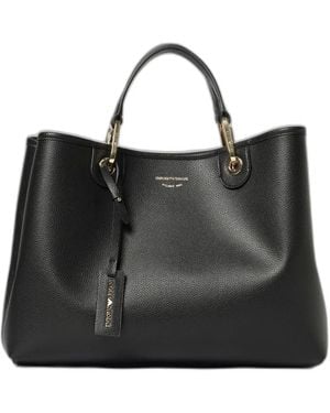 Emporio Armani Shopping Bag - Black