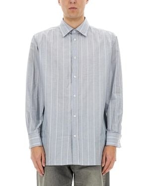 Maison Margiela Cotton Shirt - Grey