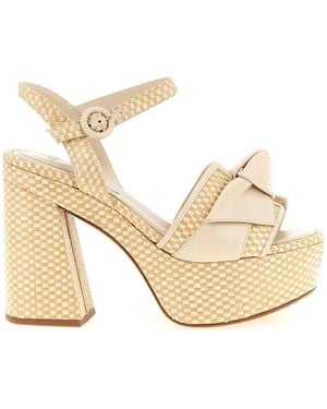 Alexandre Birman 'Maxi Clarita' Sandals - Metallic