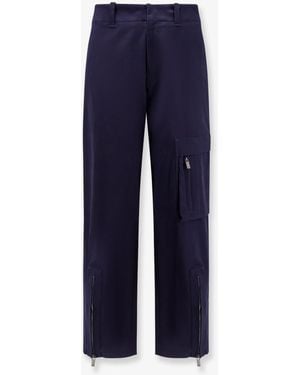 Dior Cargo Cotton Pants - Blue