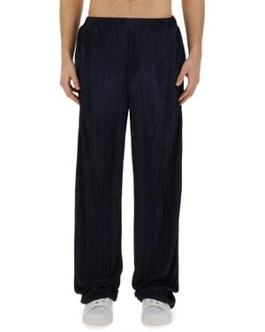 FAMILY FIRST Pleated Trousers - Blue