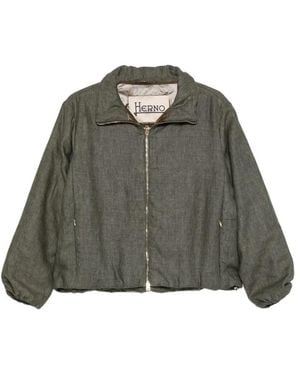 Herno Nylon Blouson Jacket - Green