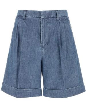 Valentino Garavani Short Denim - Blue