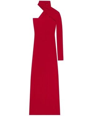Courreges Courregès Draped Oneshoulder Dress - Red