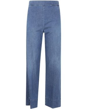 CIGALA'S Relaxed Wide Leg Jeans - Blue