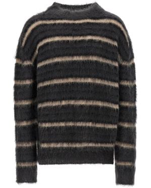 Marni Striped Sweater - Black