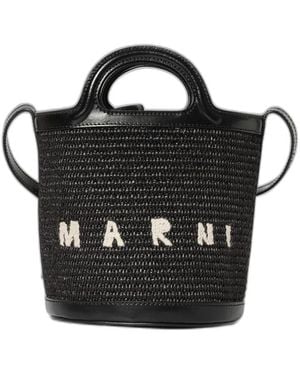 Marni Borsa Tropicalia Micro - Black