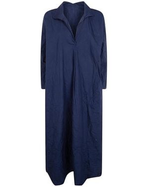 Daniela Gregis "Spicchi" Midi Dress - Blue