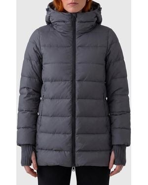Herno 2-Layer Nylon Puffer Jacket - Grey