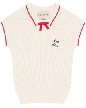 Valentino Garavani Chez Cotton Top - Pink