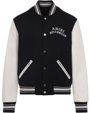 Amiri Hollywood Bomber Jacket - Black