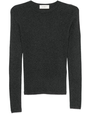 Lisa Yang Vivian Cotton And Cashmere T-Shirt - Black