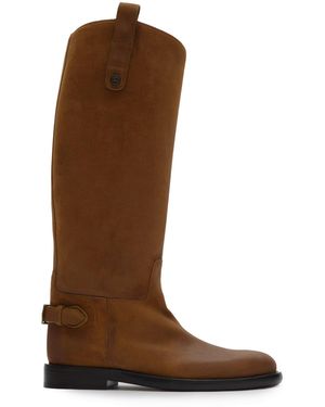 Burberry Cavalier Boots - Brown