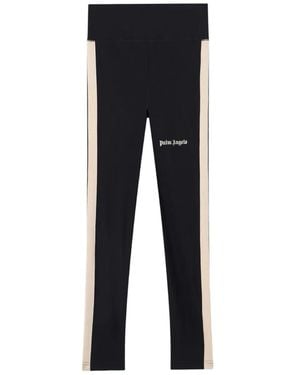 Palm Angels Cotton Trousers - Black