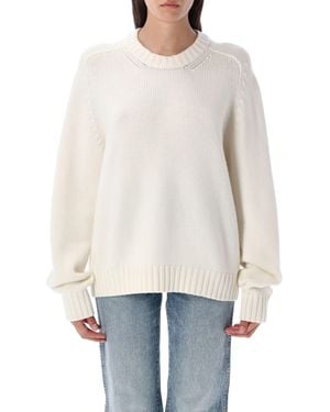 KHAITE Mae Knit - White