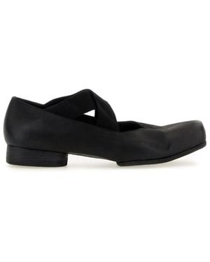 Uma Wang Leather Ballerina - White