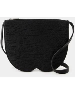 Burberry Mini Chess Clutch - Black