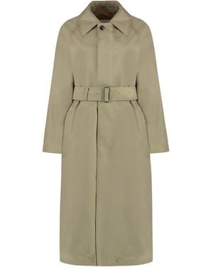 Burberry Checked Reversible Trench-Coat - Green