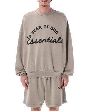 Fear Of God Training 90's Crewneck Sweatwshirt - Grey