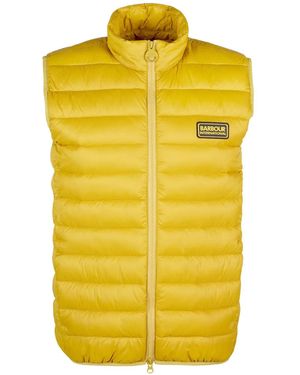 Barbour Racer Reed Gilet Vest - Yellow