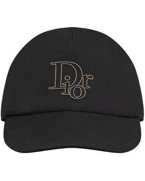 Dior Baseball Hat With Logo - Black
