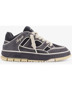 Axel Arigato Area Lo Low-Top Suede Sneakers - White