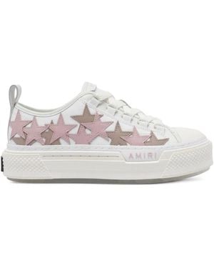 Amiri Stars Court Low" Sneakers - White
