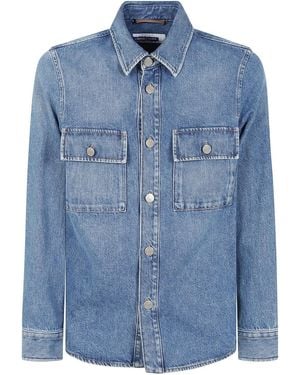 Jacob Cohen Light Jacket Denim Vintage - Blue