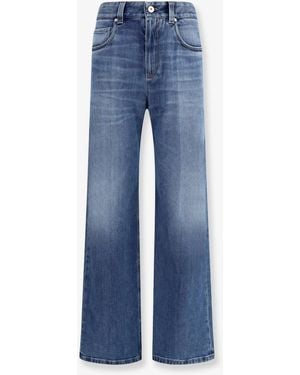 Brunello Cucinelli The Contemporary Loose Jean-Full Length - Blue