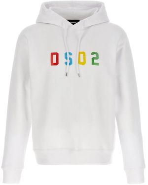 DSquared² 'Cool Fit' Hoodie - White