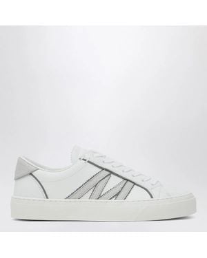 Moncler Leather Monaco2 Sneakers - White