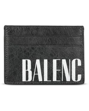 Balenciaga "Editor" Card Holder - Black