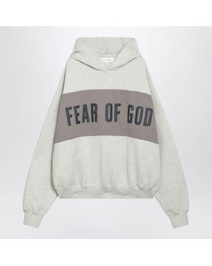 Fear Of God Vanilla Cotton Fleece Sweatshirt - Grey